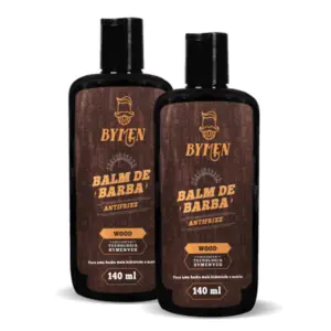 Kit 2balm's Para Barba Linha Wood - 140ml (cada)