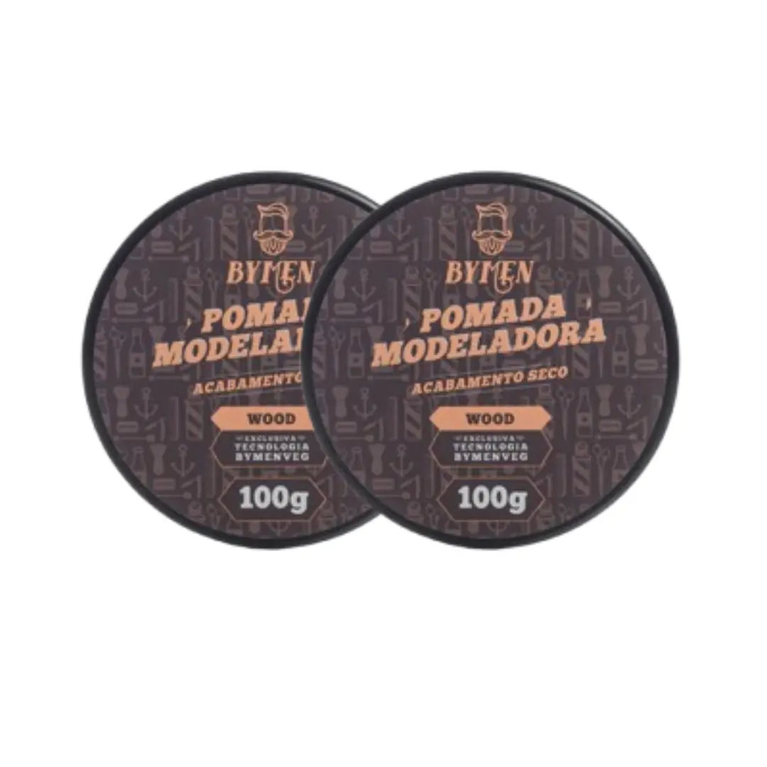 Kit Balm + Pomada Modeladora Linha Wood - Imagem 2