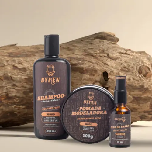 Kit 2balm's Para Barba Linha Wood - 140ml (cada) - Imagem 5
