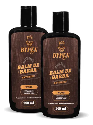 Kit 2balm's Para Barba Linha Wood - 140ml (cada) - Imagem 4