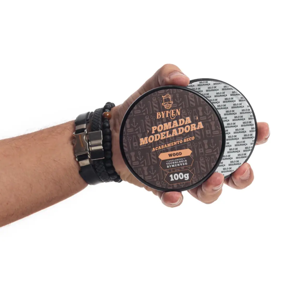 Pomada Modeladora Wood 100g - Imagem 6