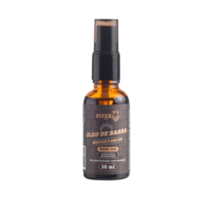 Óleo Para Barba Linha Wood  30ml - Hidrata E Alinha Os Fios