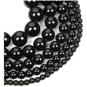 Fio De Pedra Natural Onix 6mm - Artesanato - Joias