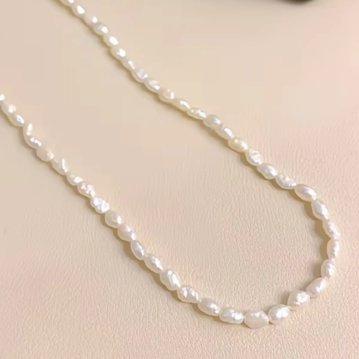 Colar Choker Pérolas Naturais Água Doce Prata 925 - Imagem 7