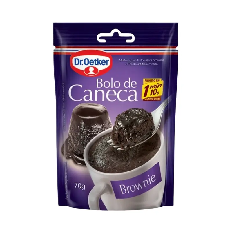 Kit Misturas Bolo De Caneca Dr Oetker 5 Sabores Sortidos - Imagem 5
