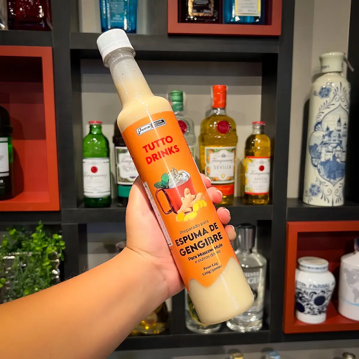 Tutto Drinks Base Espuma de Moscow Mule Gengibre - 500ml - Imagem 2