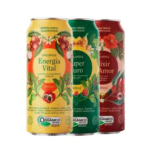 Kit Chá Gelado Iamaní Orgânico 3 Sabores 269ml