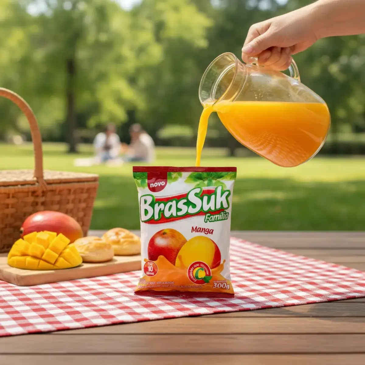 Refresco em Pó Brassuk Maracuja 300g – Fácil e Economico - Imagem 3