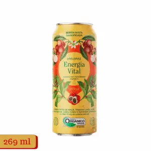 Chá Gelado Orgânico Gaseificado Energia Vital Iamani