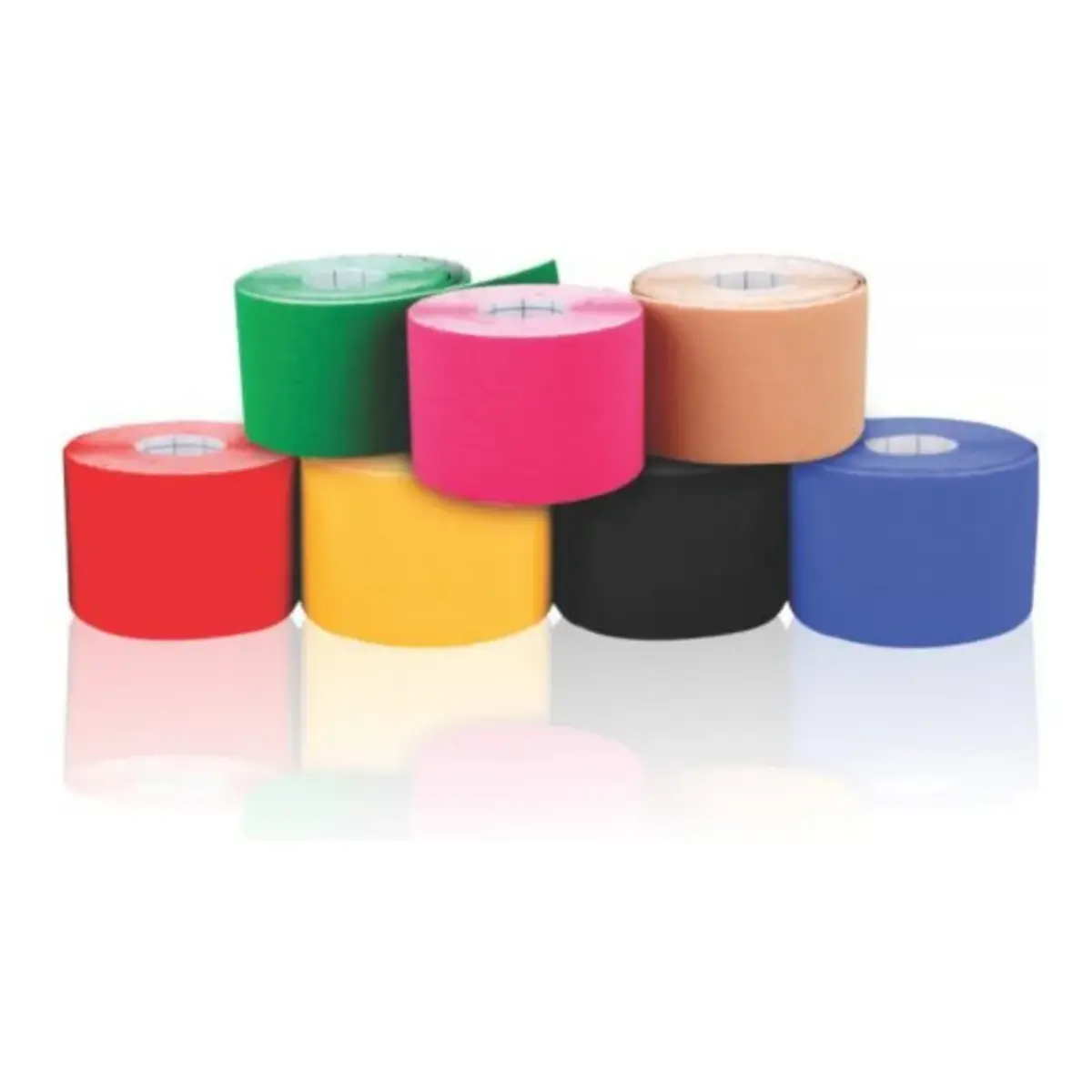 Bandagem Elástica Kinesio Pauher Classic Tape 5m - Rosa - Imagem 2