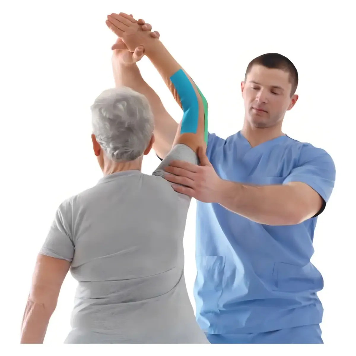 Bandagem Elástica Kinesio Pauher Classic Tape 5m - Preto - Imagem 5