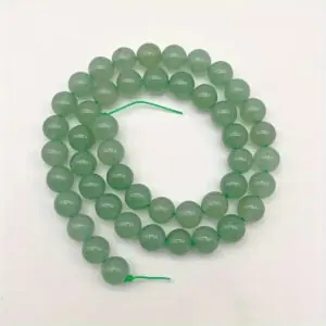 Fio De Pedra Natural Quartzo Verde 6mm - Artesanato - Joias Quartzo Verde 6mm