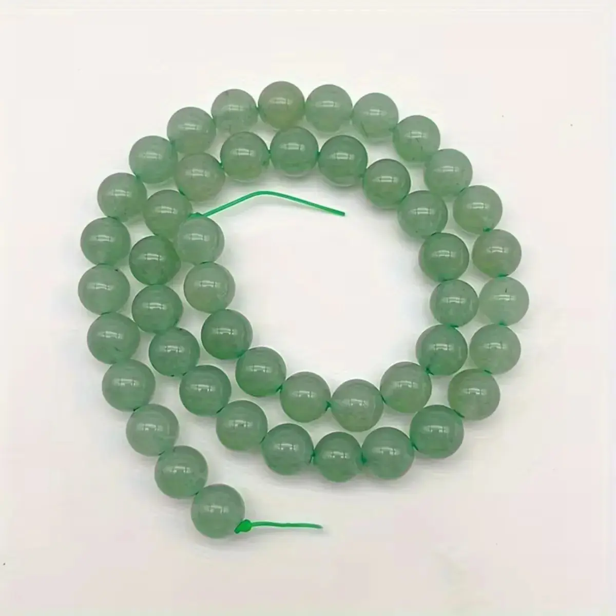 Fio De Pedra Natural Quartzo Verde 6mm - Artesanato - Joias Quartzo Verde 6mm