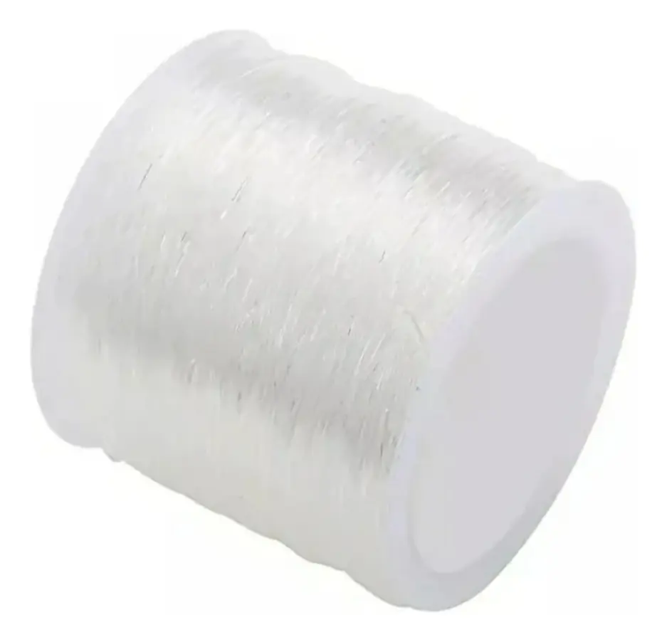 Kit 2 Fios Silicone Elástico P/ Pulseiras - 0.8mm - 100m - Imagem 5