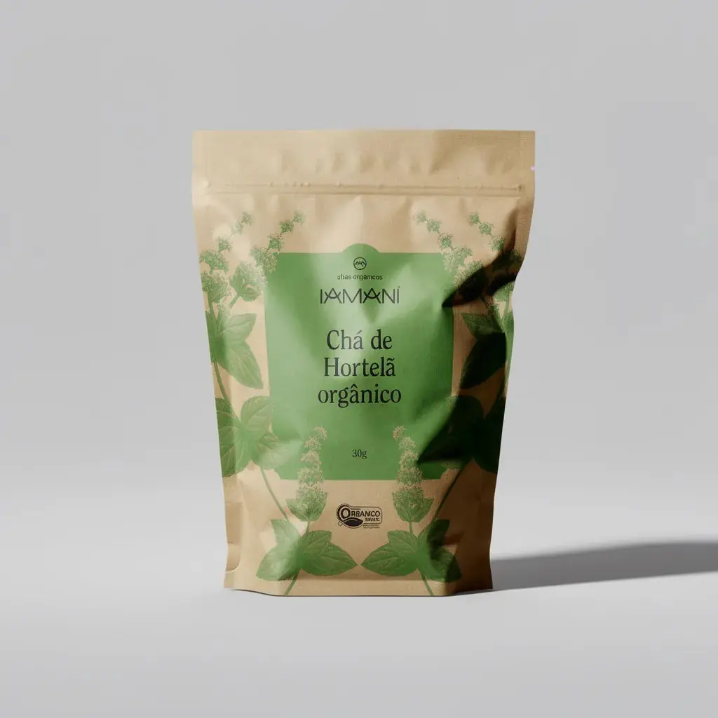 Chá Folha De Hortelã Orgânica Natural 30g - Iamaní - Imagem 5