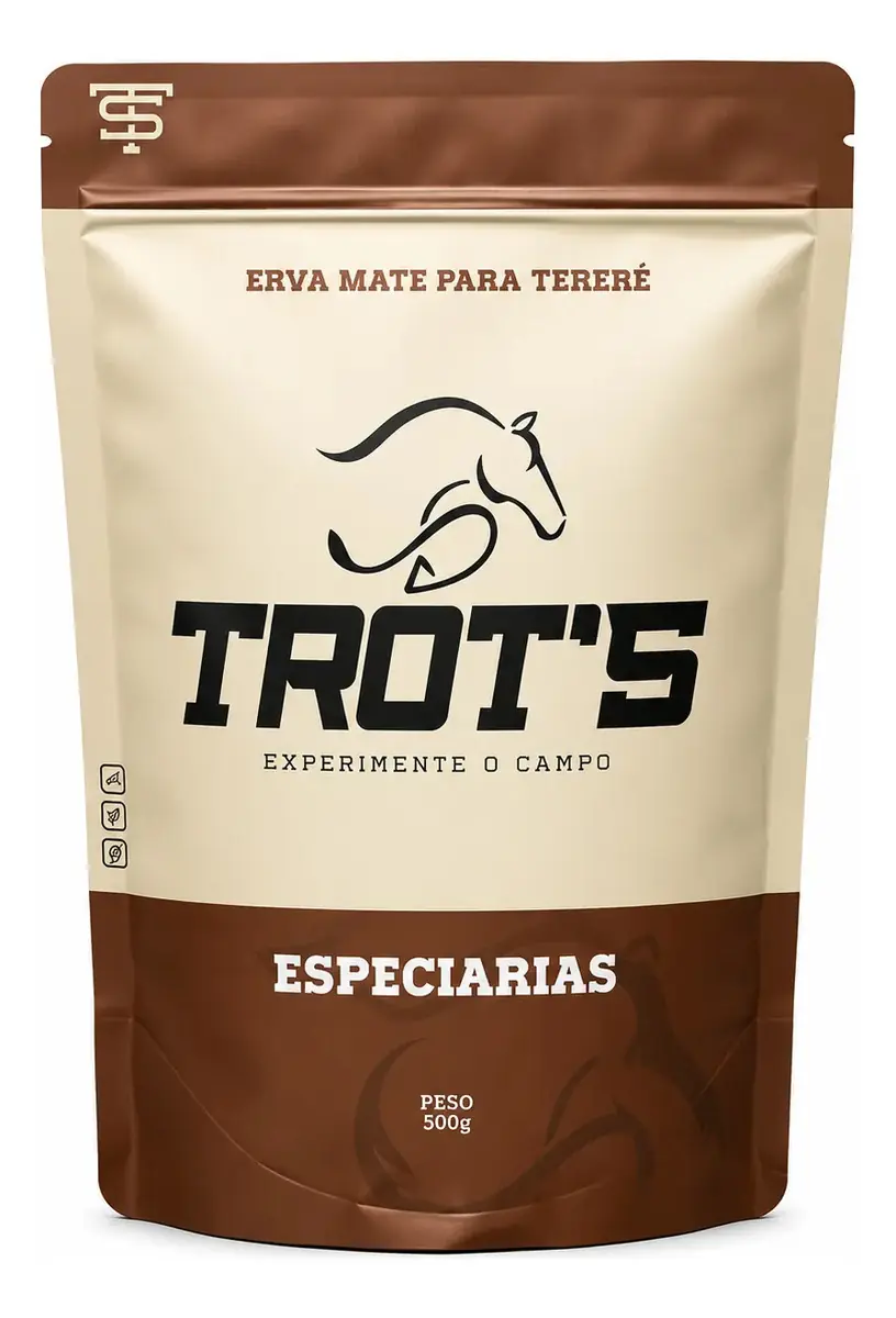 Trots Erva Tereré Premium Sabore Especiarias 500g - Imagem 4
